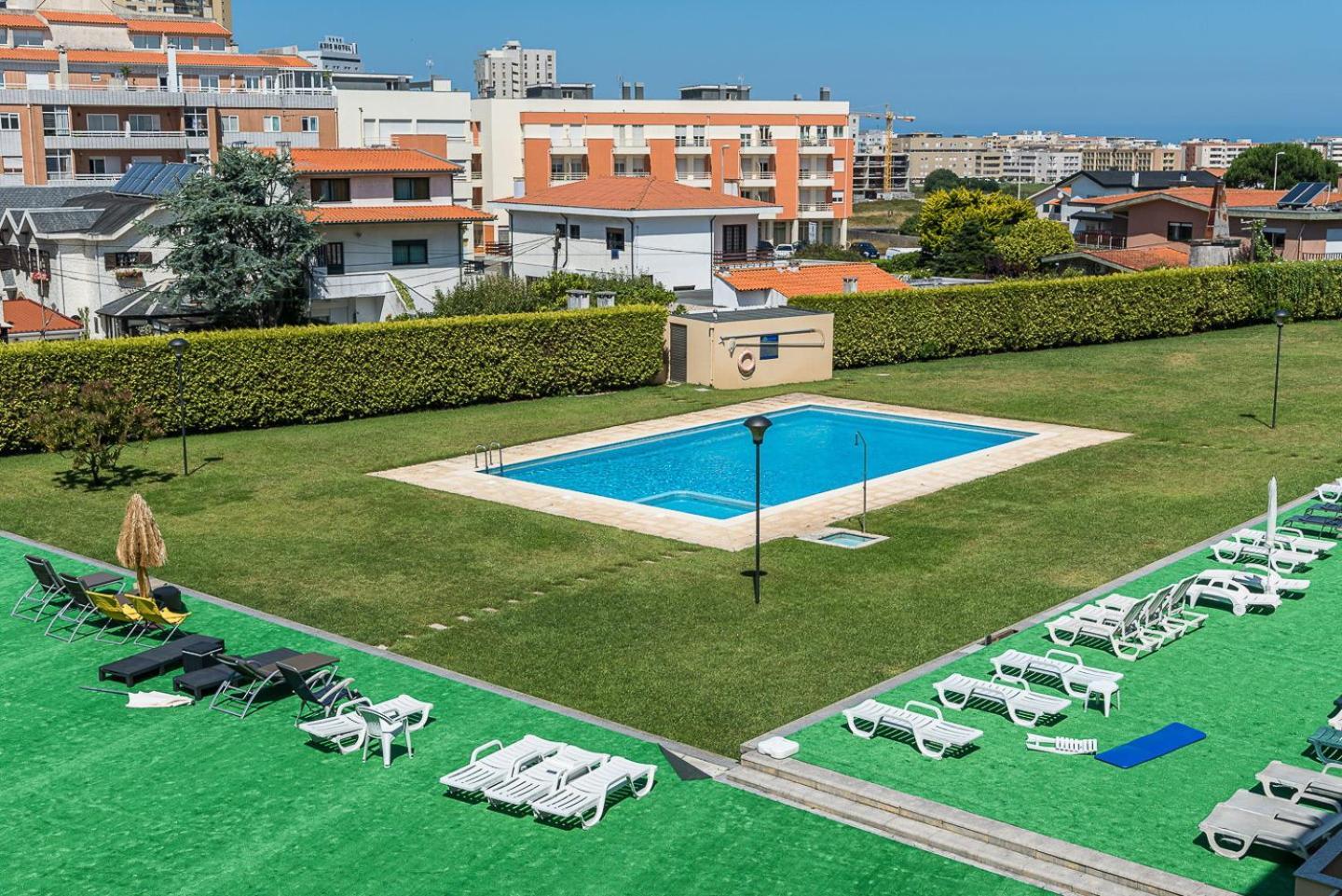 Appartement Guestready - Luxe Living By The Pool à Póvoa de Varzim Extérieur photo